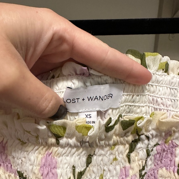 Lost + Wander Floral Dress - Picture 2 of 4